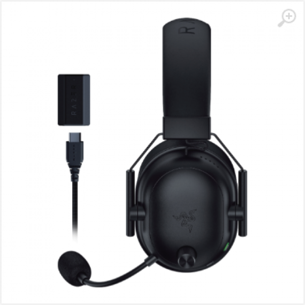 Headphone RAZER Blackshark V2 HyperSpeed Gaming Headsets Wireless Black Headphone RAZER Blackshark V2 HyperSpeed Gaming Headsets Wireless Black