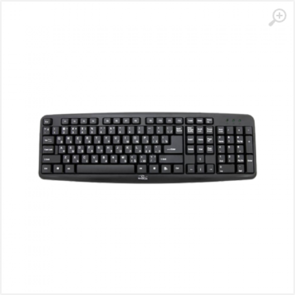 Keyboard Esperanza Titanium TKR101 - Russian Layout / Office keyboard standard, 107 buttons, USB Keyboard Esperanza Titanium TKR101 - Russian Layout / Office keyboard standard, 107 buttons, USB