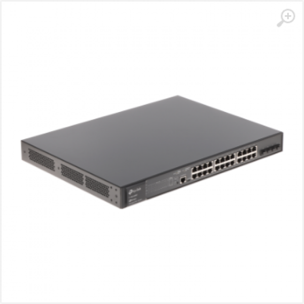 TP-LINK Switch"TL-SG3428MP"k cu management L2, 24 Porturi Gigabit POE+, 4× Gigabit SFP Slots, 1× RJ45 Console Port, 1× Micro-USB Console Port TP-LINK Switch"TL-SG3428MP"k cu management L2, 24 Porturi Gigabit POE+, 4× Gigabit SFP Slots, 1× RJ45 Console Port, 1× Micro-USB Console Port