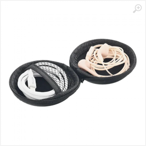 Husa pentru casti in-ear, Tellur Black TLL121935 Husa pentru casti in-ear, Tellur Black TLL121935