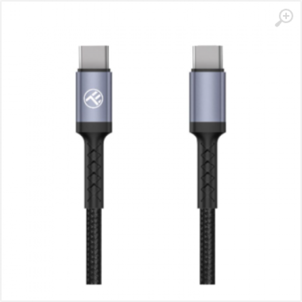 Cablu Tellur Type-C to Type-C,3A, PD60W, 2m, nailon, negru TLL155421 Cablu Tellur Type-C to Type-C,3A, PD60W, 2m, nailon, negru TLL155421