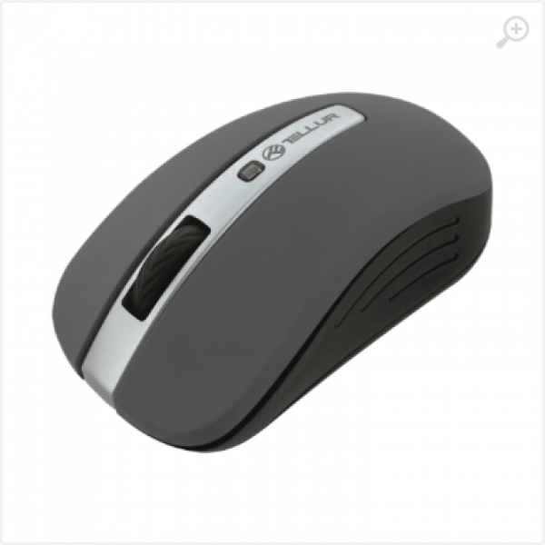 Mouse Basic Wireless, LED, Tellur Dark Grey TLL491081 Mouse Basic Wireless, LED, Tellur Dark Grey TLL491081