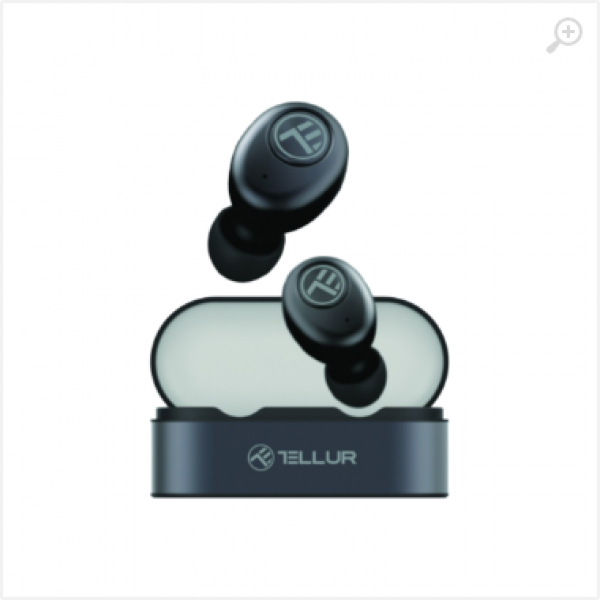 Casti Bluetooth, Sedna TWS, Tellur Black TLL511211 Casti Bluetooth, Sedna TWS, Tellur Black TLL511211
