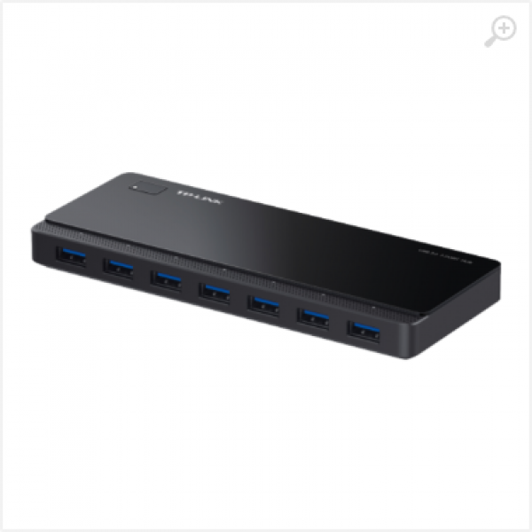TP-Link UH700, USB3.0 Hub, 7 ports, rate of up to 5Gbps, Black, with External Power Adapter TP-Link UH700, USB3.0 Hub, 7 ports, rate of up to 5Gbps, Black, with External Power Adapter