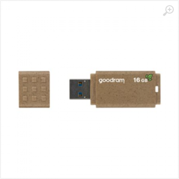 16Gb USB3.0 GoodRAM UME3 Eco Friendly (Read 60 MByte/s, Write 20 MByte/s)