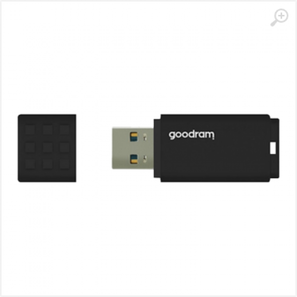 16Gb USB3.0 GoodRAM UME3 Black (Read 60 MByte/s, Write 20 MByte/s)