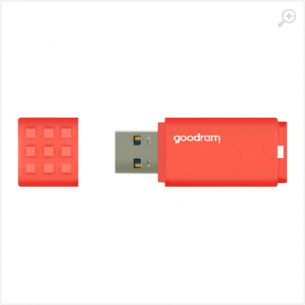 16Gb USB3.0 GoodRAM UME3 Orange (Read 60 MByte/s, Write 20 MByte/s)