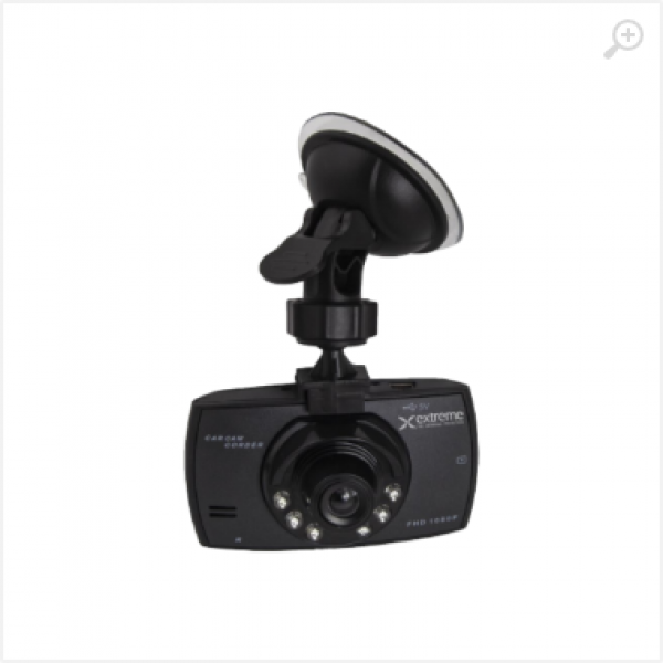 Car Video Recorder EXTREME GUARD XDR101, Full HD (1080p), view angle 120, LCD 2.4", motion detector, supports microSD up to 32Gb, IR LED (Night mode), Power