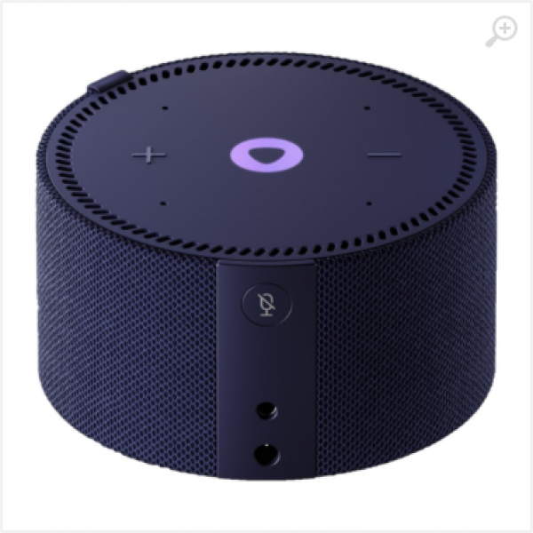 Yandex Station Mini Blue YNDX-00020B, with clock, 10W, Bluetooth, WI-Fi, Aux