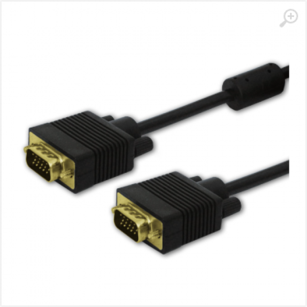 Cable VGA M/M 10m HD15M/HD15M, SAVIO CL-51