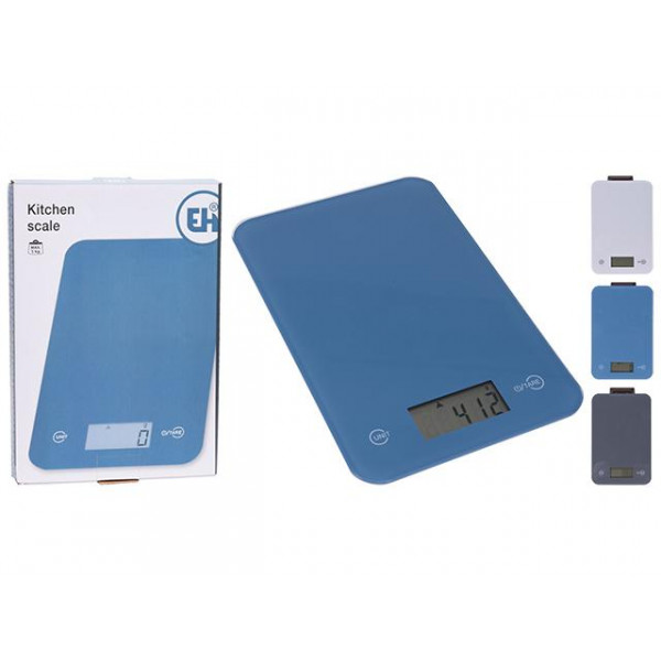 Cantar de bucătărie EH, max 5kg, 15X21.5cm, din sticla Cantar de bucătărie EH, max 5kg, 15X21.5cm, din sticla