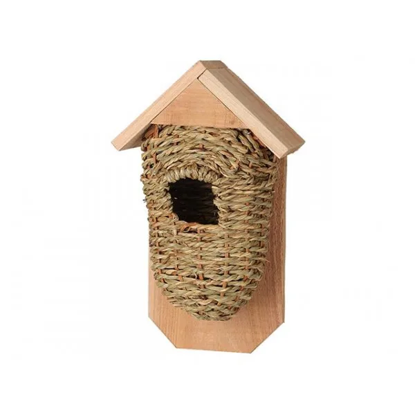 Casuta din lemn pentru pasari "Randunica" 14X9X26cm