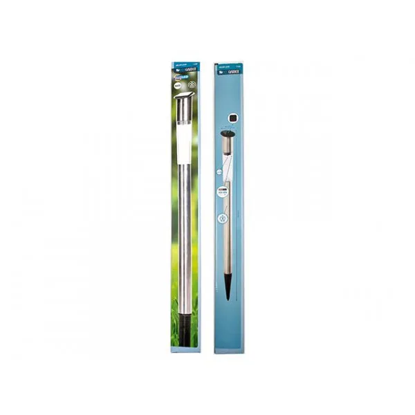 Felinar pe baterie solara "Tija" 70cm, inox Felinar pe baterie solara "Tija" 70cm, inox
