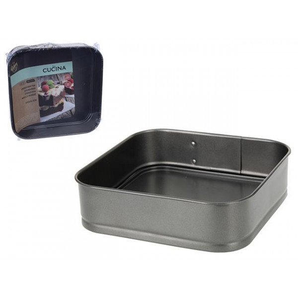 Форма для выпечки разъемная Cucina 24X24X6сm, антипригарная Форма для выпечки разъемная Cucina 24X24X6сm, антипригарная