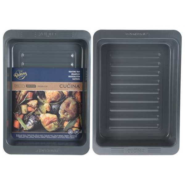 Форма для выпечки Cucina 37X26X6.5сm, антипригарная Форма для выпечки Cucina 37X26X6.5сm, антипригарная