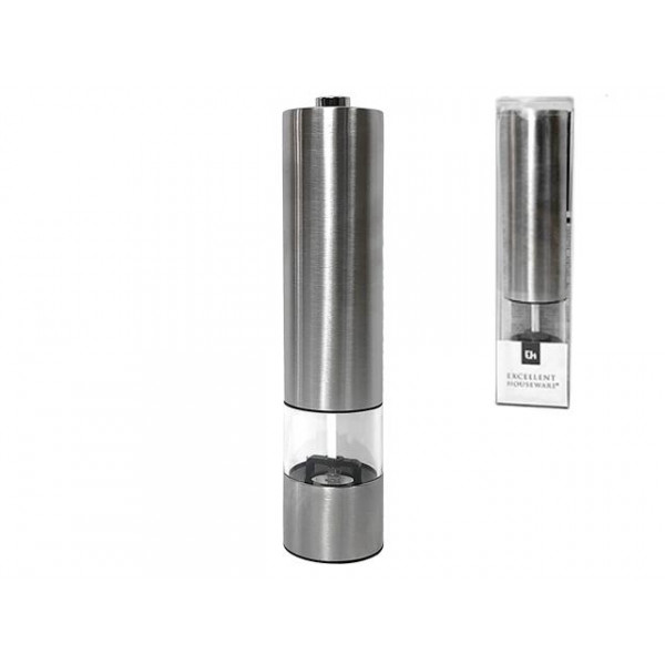 Rasnita pe baterii D5X22cm, inox Rasnita pe baterii D5X22cm, inox