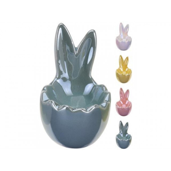 Подставка для яйца "Ушки кролика" 8cm, 4 цвета, перламутр Подставка для яйца "Ушки кролика" 8cm, 4 цвета, перламутр