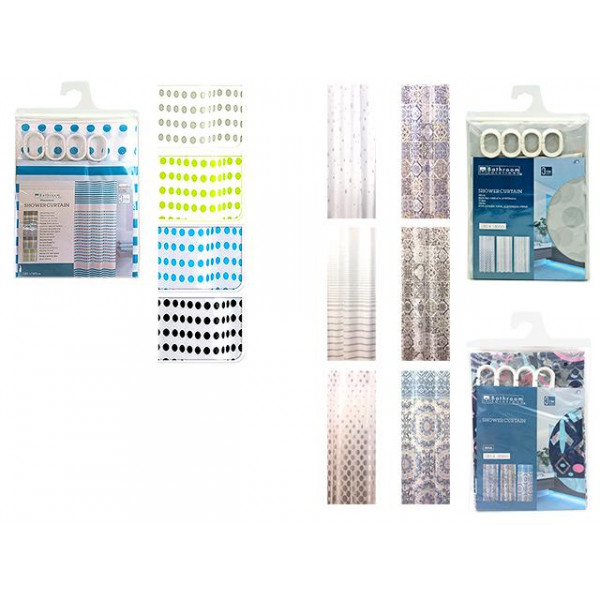 Perdea pentru duș 180X180cm Bathroom Perdea pentru duș 180X180cm Bathroom