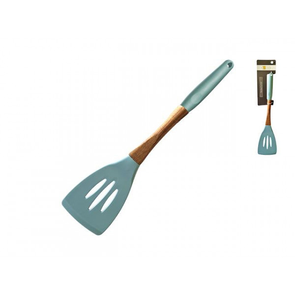 Lopatica cu gaur James.F 33cm, lemn/silicon Lopatica cu gaur James.F 33cm, lemn/silicon