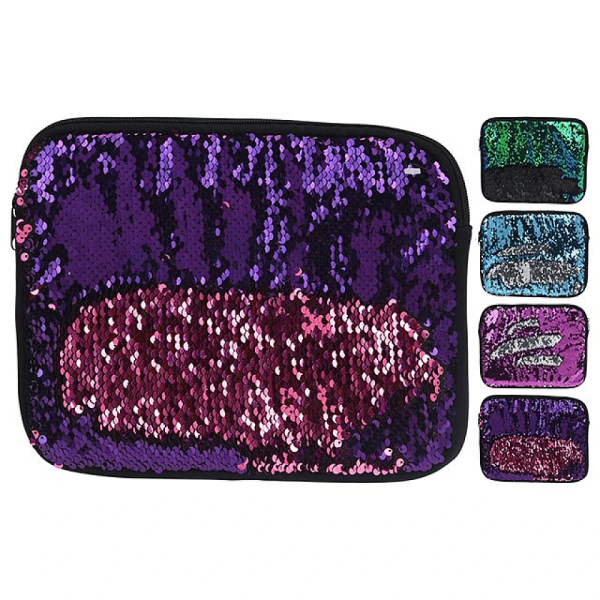 Husa pentru tableta "Sequins" 27x21.5 cm, 4 culori Husa pentru tableta "Sequins" 27x21.5 cm, 4 culori