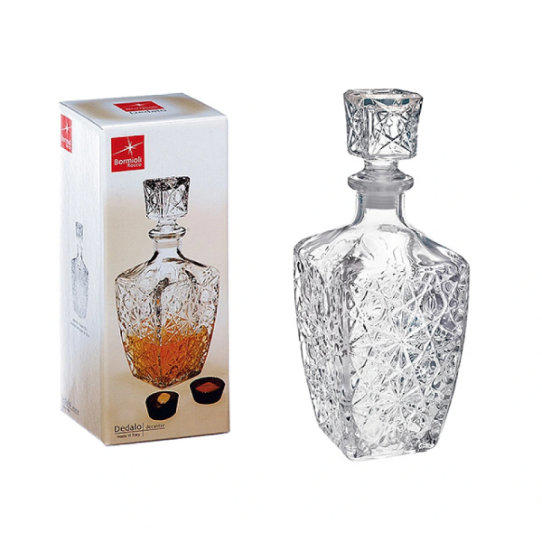 Carafa pentru bauturi tari Dedalo Bormioli 0.78l, cristal Carafa pentru bauturi tari Dedalo Bormioli 0.78l, cristal