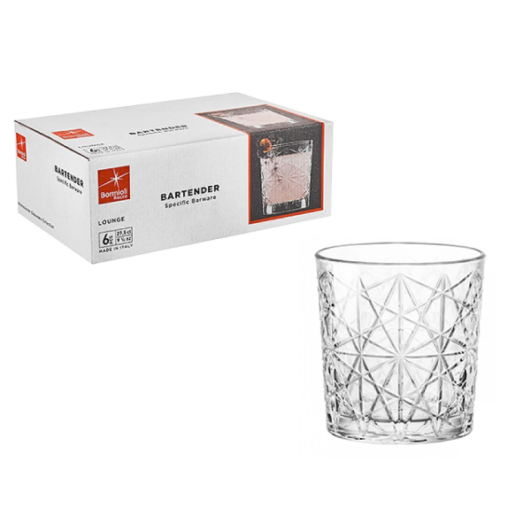 Set 6 pahare whisky tip Tumbler Bartender 275ml Set 6 pahare whisky tip Tumbler Bartender 275ml