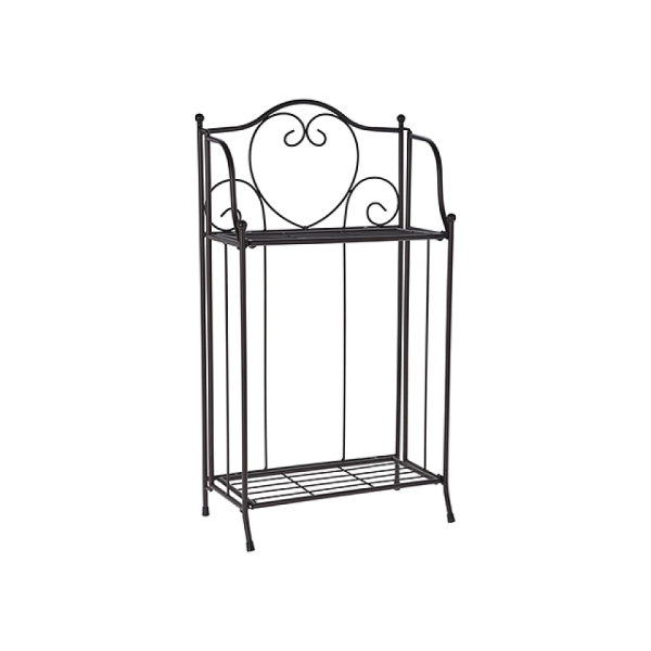 Suport-etajera pentru flori 2 nivele"Forjare" 34X18X65cm, metal Suport-etajera pentru flori 2 nivele"Forjare" 34X18X65cm, metal