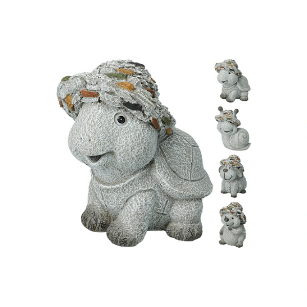 Statuie "Broasca testoasa, Broasca, Arici, Melc" 12cm Statuie "Broasca testoasa, Broasca, Arici, Melc" 12cm