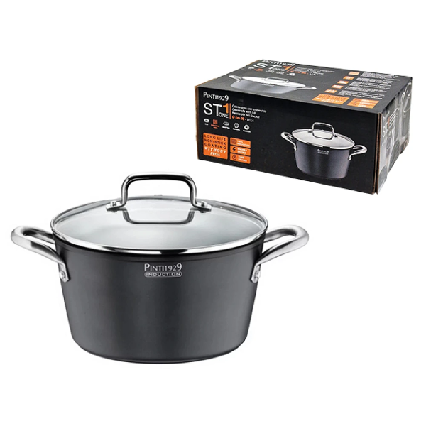 Кастрюля с крышкой Pinti St1 20 см, 2.4 л Кастрюля с крышкой Pinti St1 20 см, 2.4 л