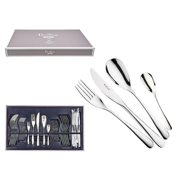 Set de tacimuri Pinti Swing 30buc, inox 18/10, magnet box Set de tacimuri Pinti Swing 30buc, inox 18/10, magnet box