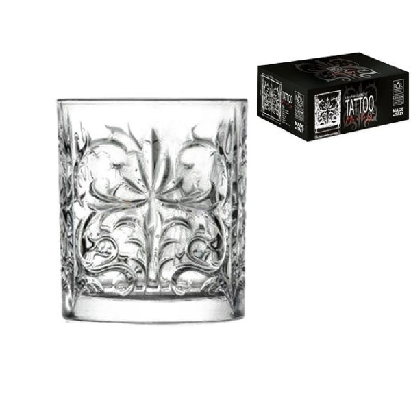 Set 6 pahare Tattoo 340ml Set 6 pahare Tattoo 340ml