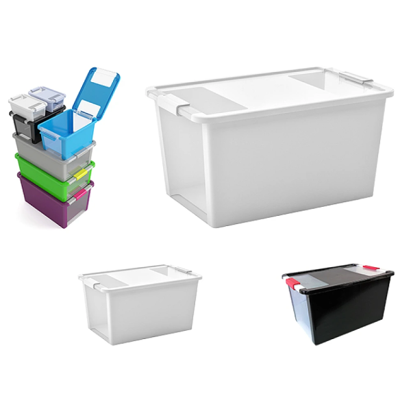 Контейнер с крышкой Bi-box L 40l, 55X35XH28cm Контейнер с крышкой Bi-box L 40l, 55X35XH28cm