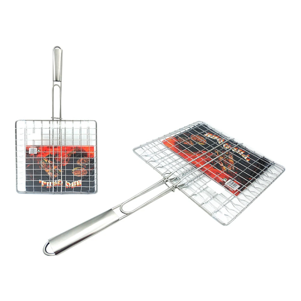 Решетка для гриля BBQ 30X33cm, ручка металл Решетка для гриля BBQ 30X33cm, ручка металл