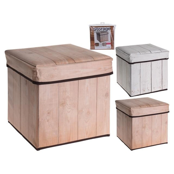 Табурет-ящик для хранения Storage Solutions 30X30X30cm "дерево" Табурет-ящик для хранения Storage Solutions 30X30X30cm "дерево"