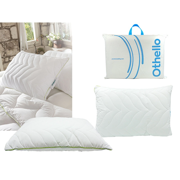 Подушка 50Х70cm Othello Lovera HCS, ткань микрофибра+алоэ, 750gr Подушка 50Х70cm Othello Lovera HCS, ткань микрофибра+алоэ, 750gr