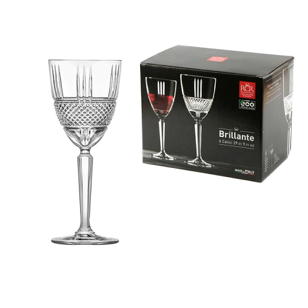 Set 6 pocale pentru vin Brilliante, 290ml Set 6 pocale pentru vin Brilliante, 290ml
