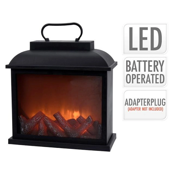 Камин декоративный LED 30Х30X13cm, ручка, адаптер не вх Камин декоративный LED 30Х30X13cm, ручка, адаптер не вх