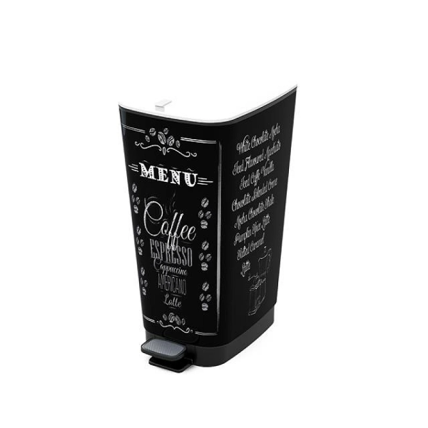 Ведро для мусора с педалью Chic Bin L, 29X45XH61cm, Coffee Ведро для мусора с педалью Chic Bin L, 29X45XH61cm, Coffee