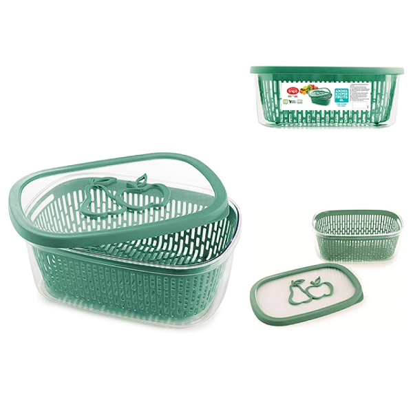 Container si cos pentru pastrare fructe Snips 4l 28.5X20.5X11cm Container si cos pentru pastrare fructe Snips 4l 28.5X20.5X11cm