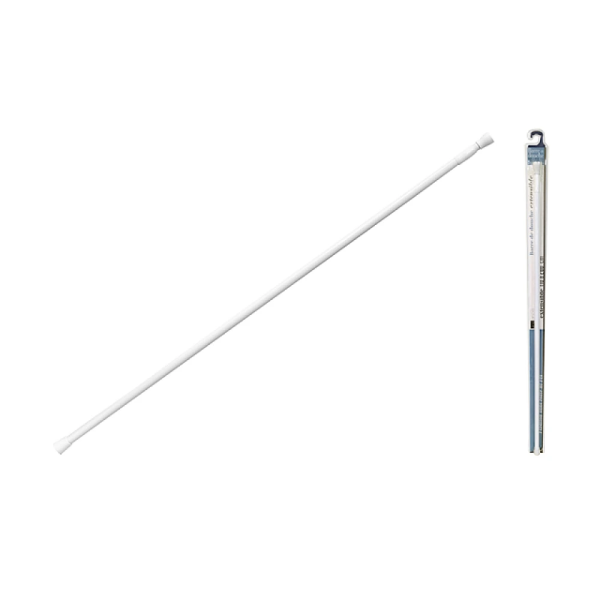 Tijă glisantă pentru perdea Tendance 110-200cm albă, aluminiu Tijă glisantă pentru perdea Tendance 110-200cm albă, aluminiu