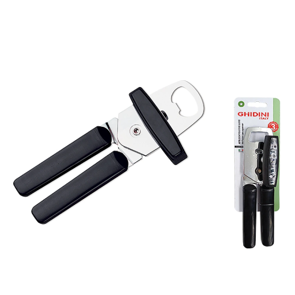 Deschizatori de conserve "fluture" Ghidini Daily Deluxe 19cm, inox/plastic Deschizatori de conserve "fluture" Ghidini Daily Deluxe 19cm, inox/plastic