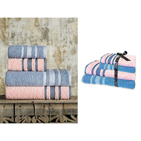 Набор полотенец 2шт 50X80см + 2шт 70X130см NH Towel Set, х/б Набор полотенец 2шт 50X80см + 2шт 70X130см NH Towel Set, х/б