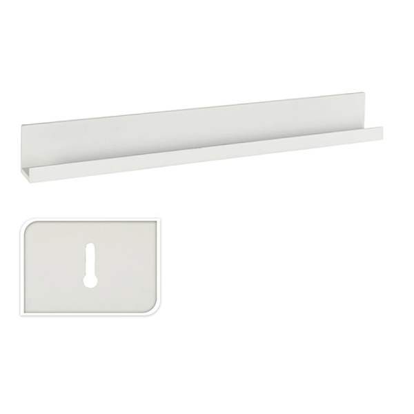 Raft H&S 58X6X7cm, MDF, alb Raft H&S 58X6X7cm, MDF, alb