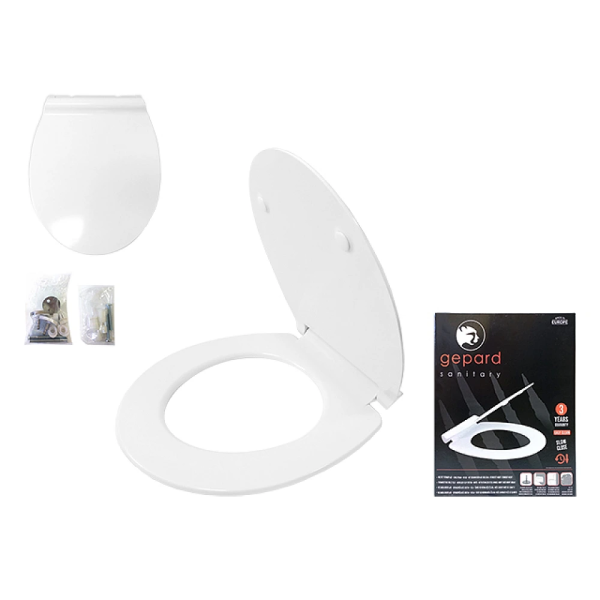 Capac pentru closet Gepard 44X37cm, duroplast Capac pentru closet Gepard 44X37cm, duroplast