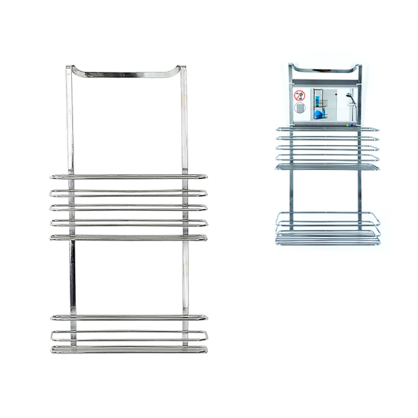 Cos suspendabila cu 2 nivele Tendance 9X25.7X47cm, crom Cos suspendabila cu 2 nivele Tendance 9X25.7X47cm, crom