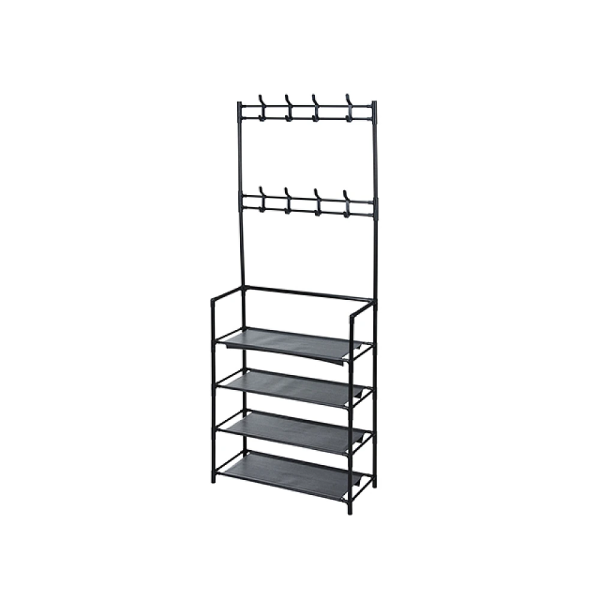 Вешалка для одежды с 4 полками 155X60X26cm Storage, металл Вешалка для одежды с 4 полками 155X60X26cm Storage, металл