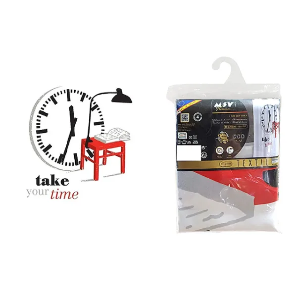 Perdea pentru dus 180X200cm MSV Premium "Take Time" Perdea pentru dus 180X200cm MSV Premium "Take Time"