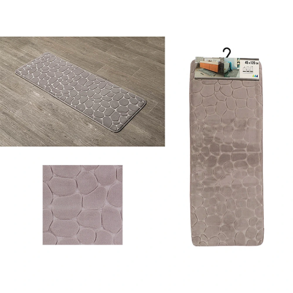 Коврик для ванной комнаты 45Х120cm Tendance, беж, микрофибра Коврик для ванной комнаты 45Х120cm Tendance, беж, микрофибра