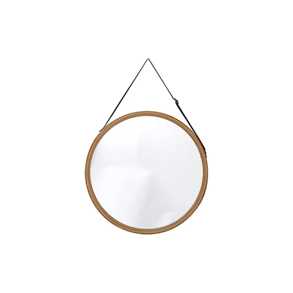 Oglinda de perete D38cm Tendance, rama din bambus Oglinda de perete D38cm Tendance, rama din bambus