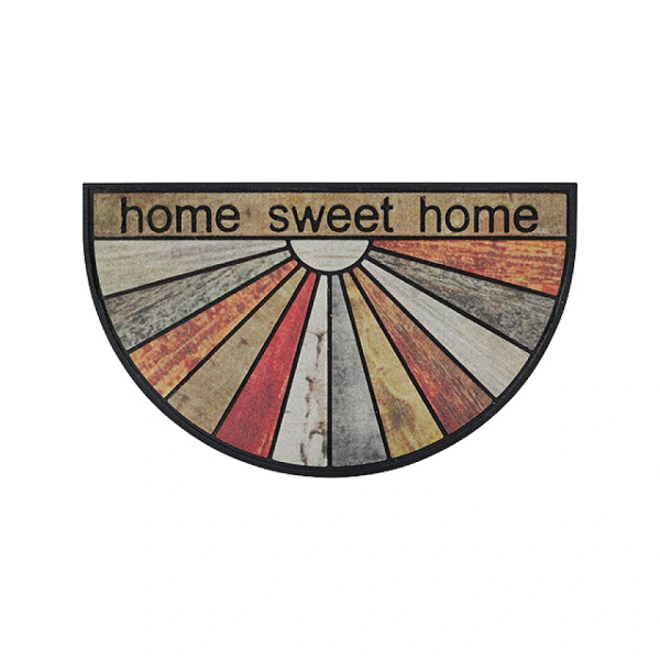 Covoras pentru antreu din cauciuc semicerc 45X75cm Luance Home Covoras pentru antreu din cauciuc semicerc 45X75cm Luance Home
